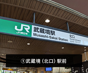 武蔵境病院 JR中央線・西武多摩川線 「武蔵境駅」北口より徒歩3分